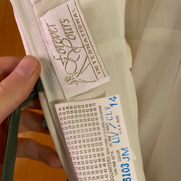 Vintage 1960’s Forever Yours Gown with Matching Arm-Bag - Picture 6 of 6